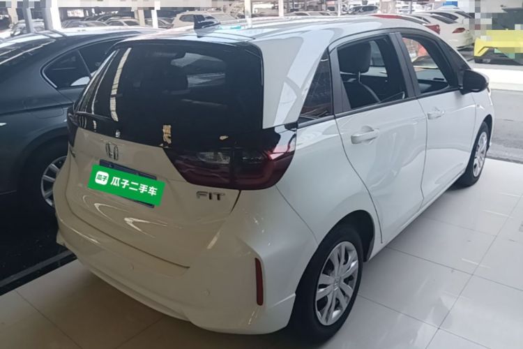 Used Honda Fit 2021 1.5L CVT Trend Edition Rear Right 45 Deg