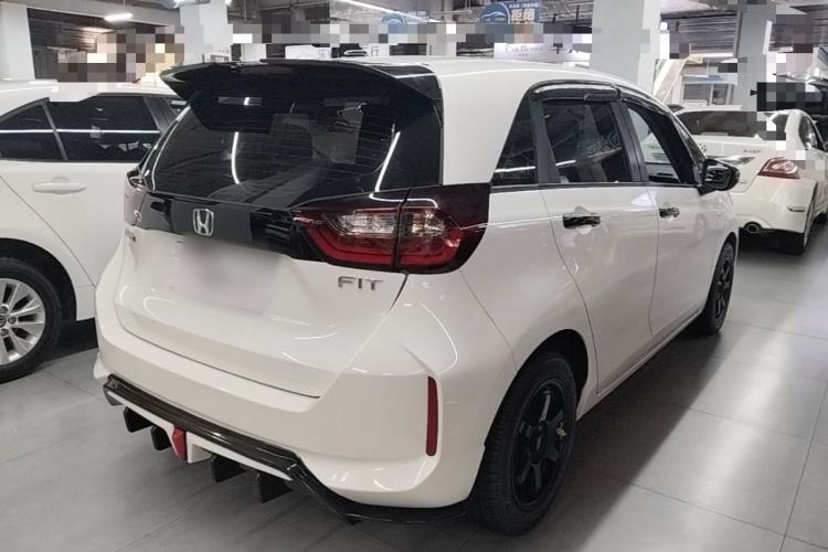 Used Honda Fit 2021 1.5L CVT Trendy Edition Rear Right 45 Deg