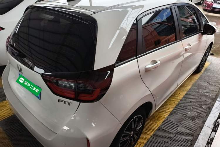 Used Honda Fit 2021 1.5L CVT Trendy Run Pro Edition Rear Right 45 Deg