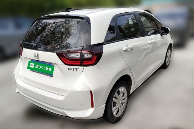 Used Honda Fit 2021 1.5L CVT Trend Edition Rear Right 45 Deg