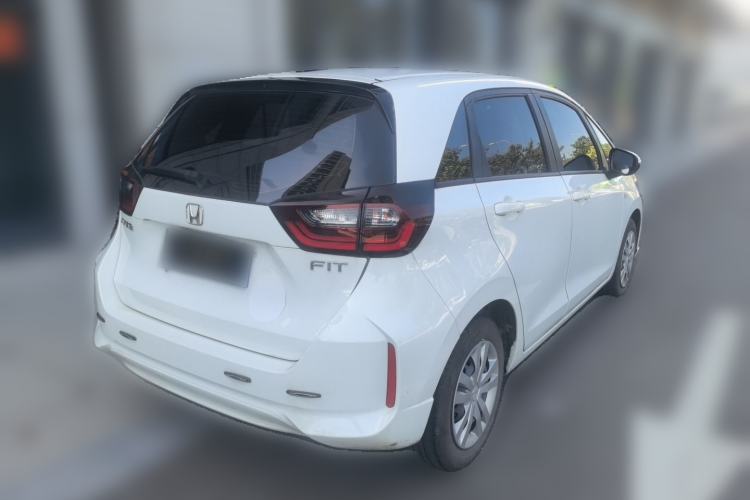 Used Honda Fit 2021 1.5L CVT Trend Edition Rear Right 45 Deg