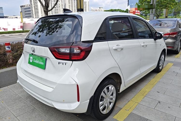 Used Honda Fit 2021 1.5L CVT Trend Edition Rear Right 45 Deg