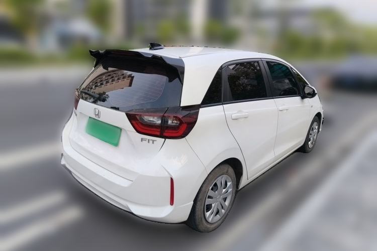 Used Honda Fit 2021 1.5L CVT Trend Edition Rear Right 45 Deg