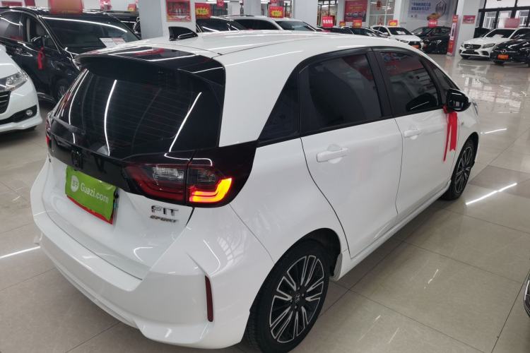 Used Honda Fit 2021 1.5L CVT Trendy Run Pro Edition Rear Right 45 Deg