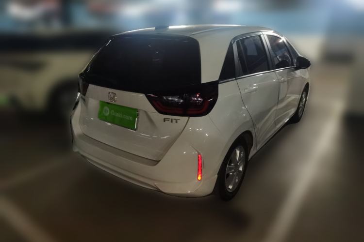 Used Honda Fit 2021 1.5L CVT Trend Edition Rear Right 45 Deg