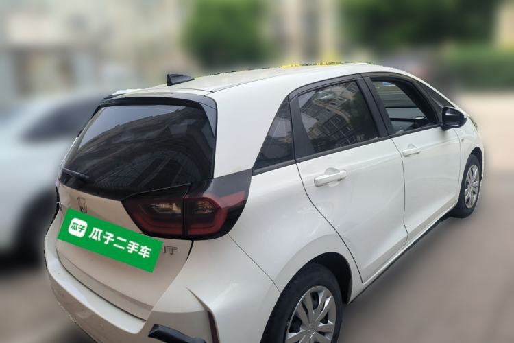 Used Honda Fit 2021 1.5L CVT Trend Edition Rear Right 45 Deg