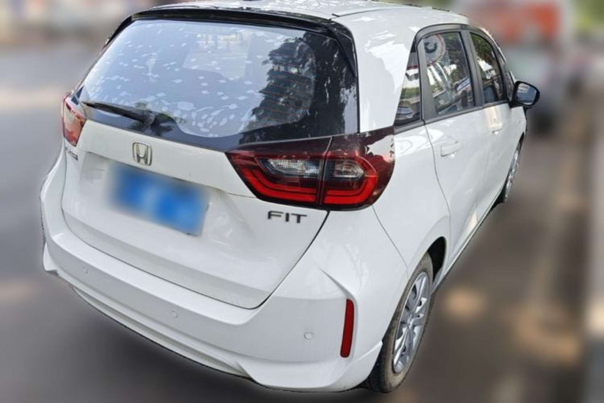 Used Honda Fit 2021 1.5L CVT Trend Edition Rear Right 45 Deg