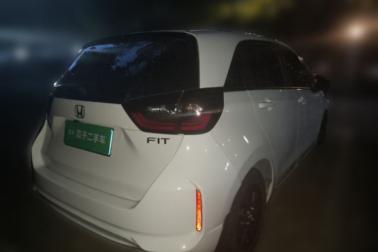 Used Honda Fit 2021 1.5L CVT Trend Edition Rear Right 45 Deg