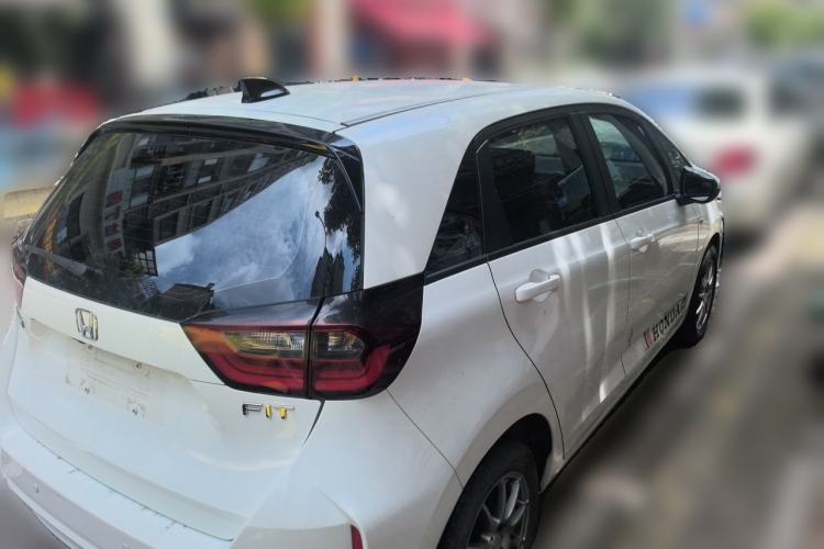 Used Honda Fit 2021 1.5L CVT Trend Edition Rear Right 45 Deg