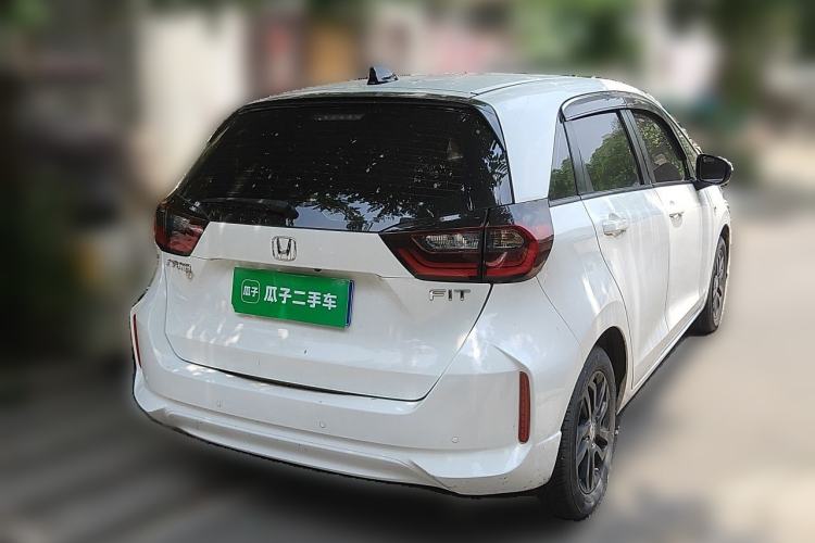 Used Honda Fit 2021 1.5L CVT Trend Edition Rear Right 45 Deg