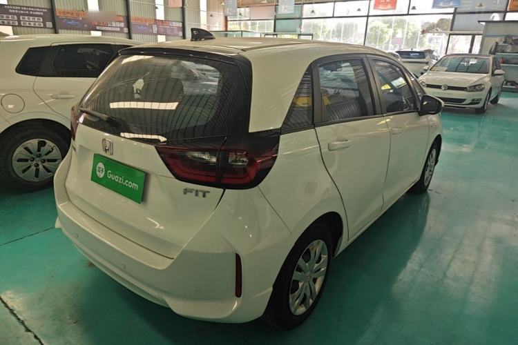 Used Honda Fit 2021 1.5L CVT Trend Edition Rear Right 45 Deg