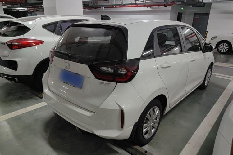 Used Honda Fit 2021 1.5L CVT Trend Edition Rear Right 45 Deg