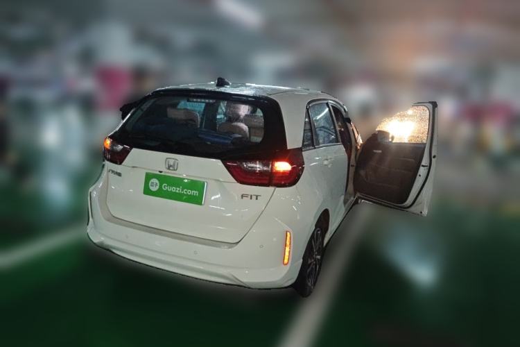 Used Honda Fit 2021 1.5L CVT Trend Edition Rear Right 45 Deg
