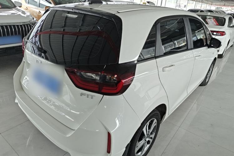 Used Honda Fit 2021 1.5L CVT Trend Edition Rear Right 45 Deg