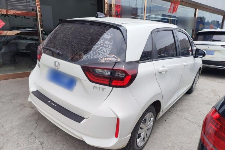 Used Honda Fit 2021 1.5L CVT Trend Edition Rear Right 45 Deg