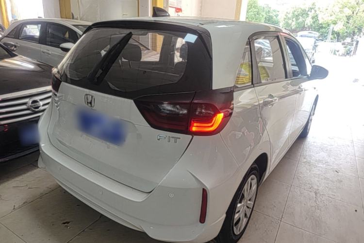 Used Honda Fit 2021 1.5L CVT Trend Edition Rear Right 45 Deg