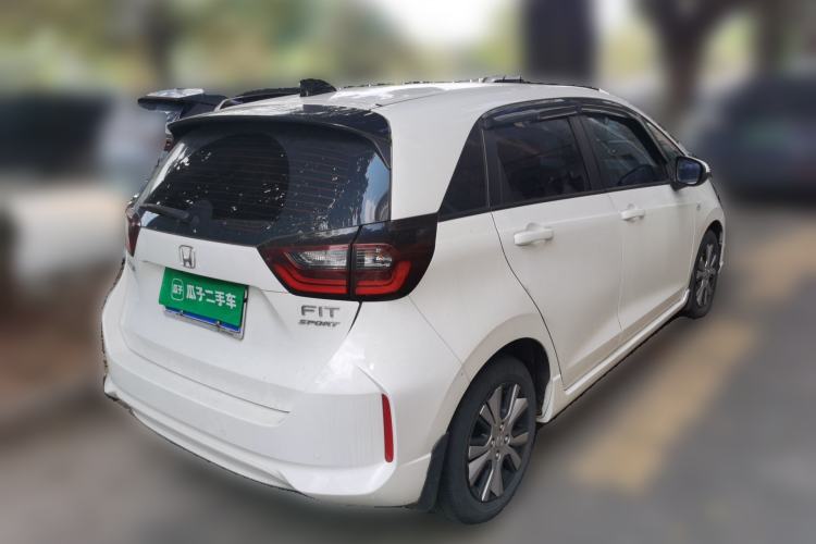 Used Honda Fit 2021 1.5L CVT Trendy Sports Edition Rear Right 45 Deg