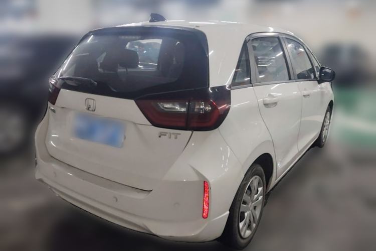 Used Honda Fit 2021 1.5L CVT Trend Edition Rear Right 45 Deg