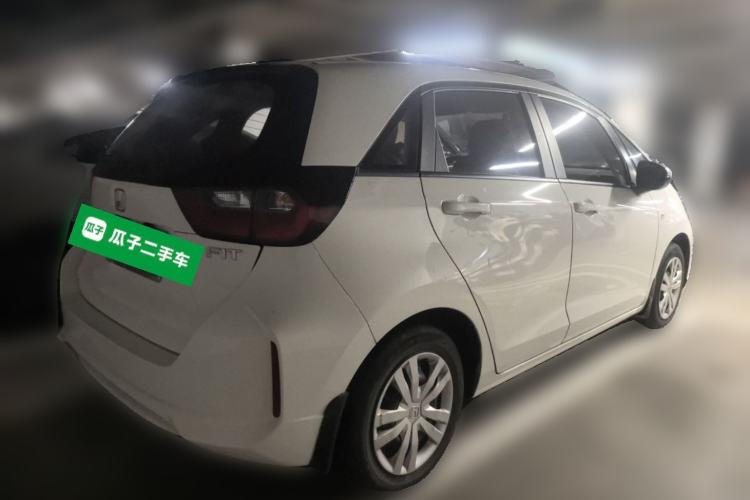 Used Honda Fit 2021 1.5L CVT Trend Edition Rear Right 45 Deg