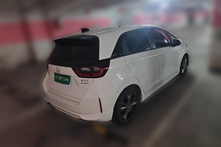 Used Honda Fit 2021 1.5L CVT Trendy Sports Edition Rear Right 45 Deg