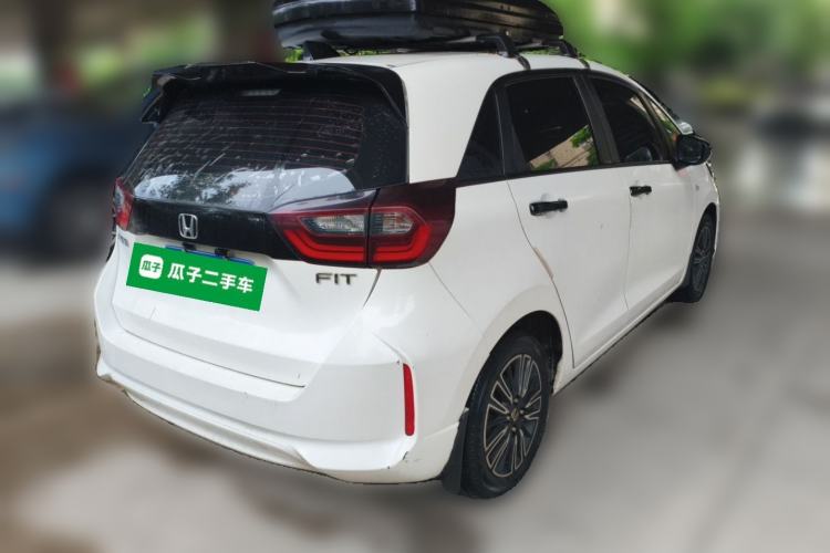 Used Honda Fit 2021 1.5L CVT Trendy Edition Rear Right 45 Deg