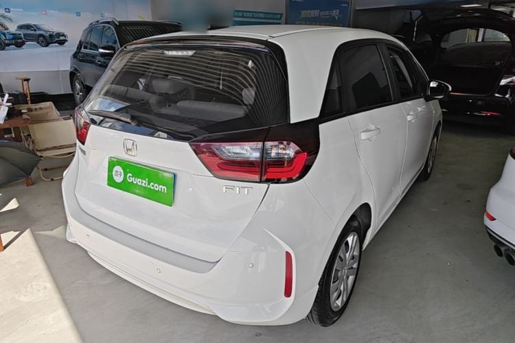 Used Honda Fit 2021 1.5L CVT Trend Edition Rear Right 45 Deg