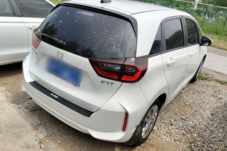 Used Honda Fit 2021 1.5L CVT Trend Edition Rear Right 45 Deg