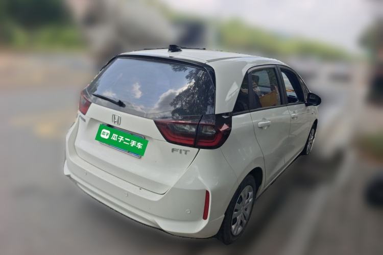 Used Honda Fit 2021 1.5L CVT Trend Edition Rear Right 45 Deg