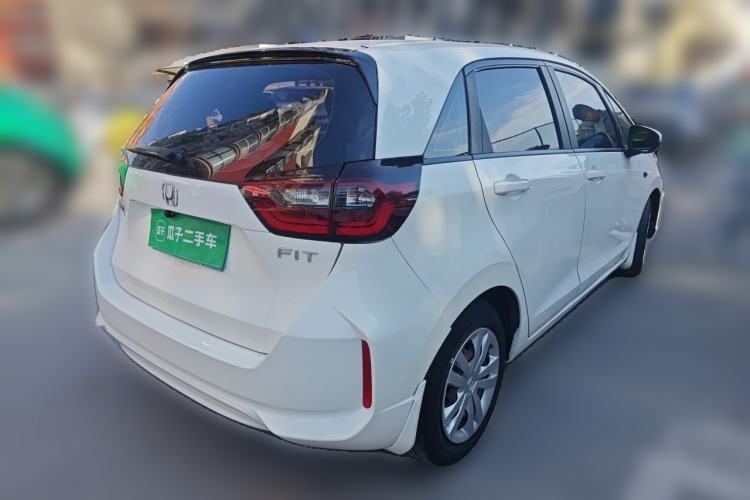 Used Honda Fit 2021 1.5L CVT Trend Edition Rear Right 45 Deg