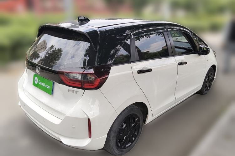 Used Honda Fit 2021 1.5L CVT Trendy Edition Rear Right 45 Deg