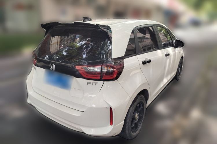Used Honda Fit 2021 1.5L CVT Trendy Edition Rear Right 45 Deg