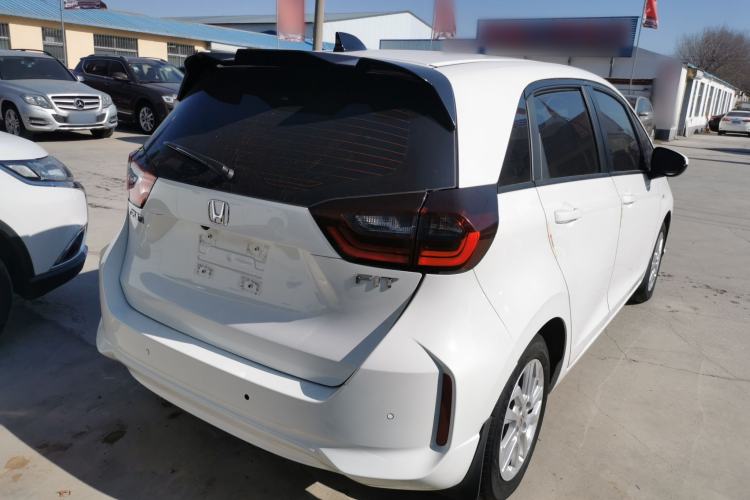 Used Honda Fit 2021 1.5L CVT Trend Edition Rear Right 45 Deg