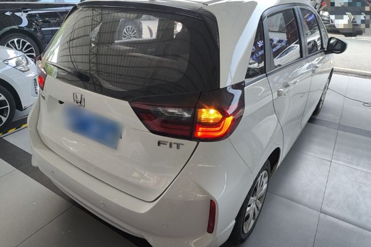 Used Honda Fit 2021 1.5L CVT Trend Edition Rear Right 45 Deg
