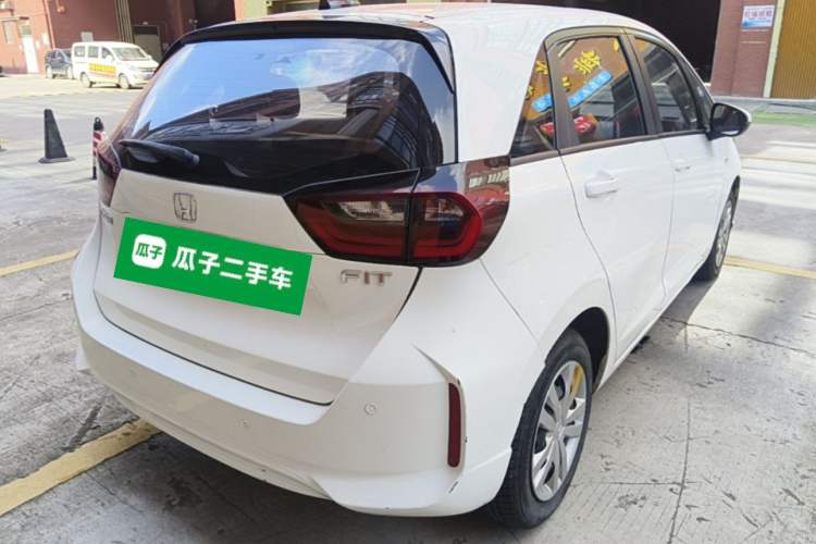 Used Honda Fit 2021 1.5L CVT Trend Edition Rear Right 45 Deg