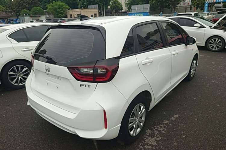 Used Honda Fit 2021 1.5L CVT Trend Edition Rear Right 45 Deg