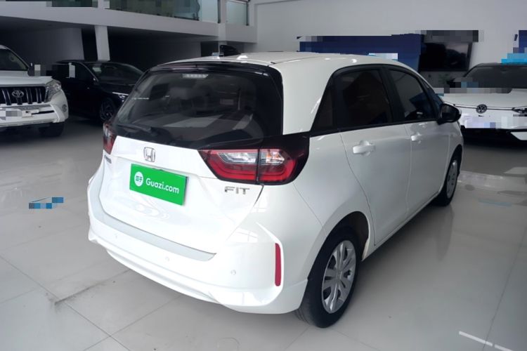 Used Honda Fit 2021 1.5L CVT Trend Edition Rear Right 45 Deg