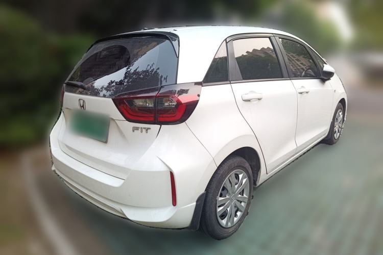 Used Honda Fit 2021 1.5L CVT Trend Edition Rear Right 45 Deg