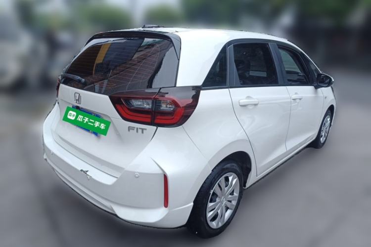 Used Honda Fit 2021 1.5L CVT Trend Edition Rear Right 45 Deg