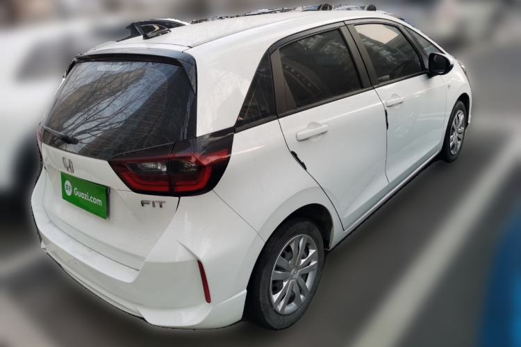 Used Honda Fit 2021 1.5L CVT Trend Edition Rear Right 45 Deg