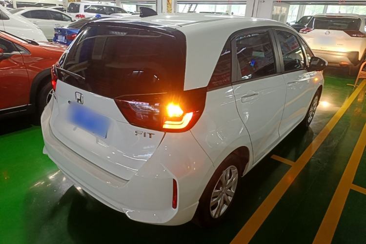 Used Honda Fit 2021 1.5L CVT Trend Edition Rear Right 45 Deg