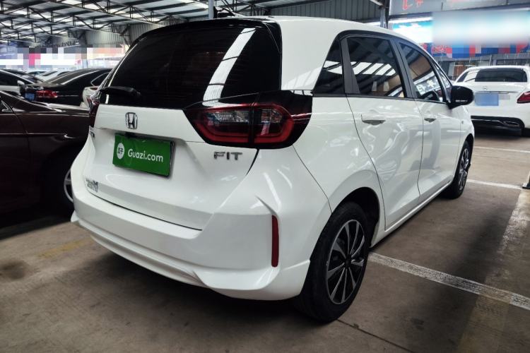 Used Honda Fit 2021 1.5L CVT Trend Edition Rear Right 45 Deg