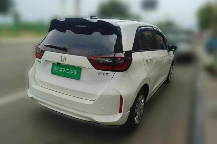 Used Honda Fit 2021 1.5L CVT Trend Edition Rear Right 45 Deg