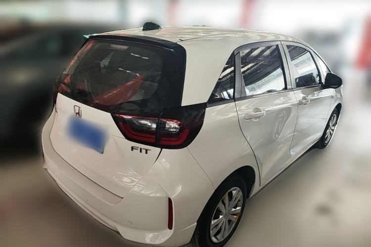 Used Honda Fit 2021 1.5L CVT Trend Edition Rear Right 45 Deg