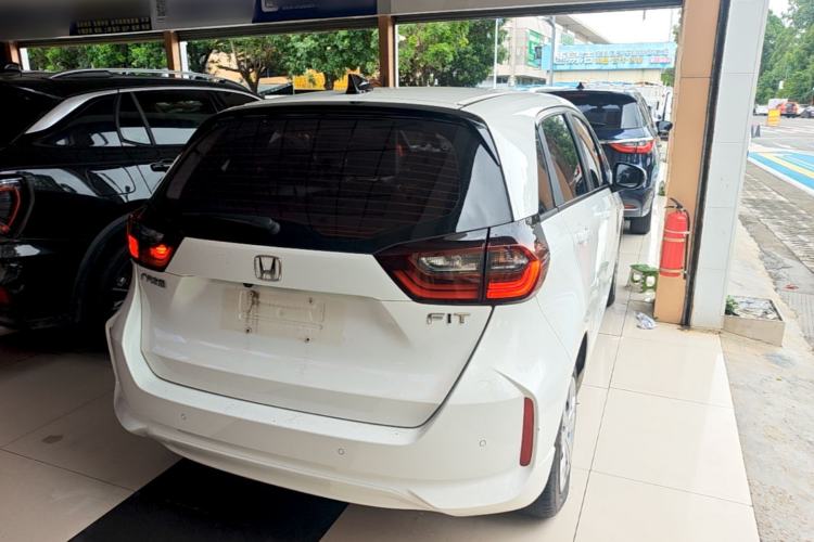 Used Honda Fit 2021 1.5L CVT Trend Edition Rear Right 45 Deg