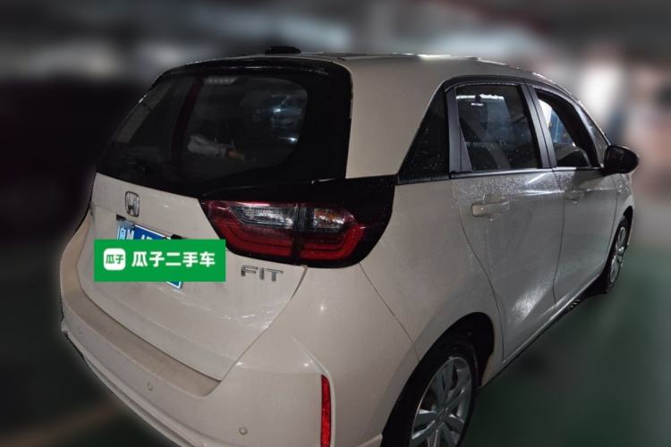 Used Honda Fit 2021 1.5L CVT Trend Edition Rear Right 45 Deg