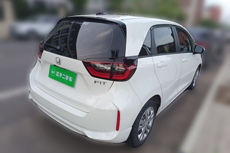 Used Honda Fit 2021 1.5L CVT Trend Edition Rear Right 45 Deg