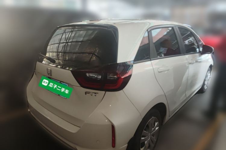 Used Honda Fit 2021 1.5L CVT Trend Edition Rear Right 45 Deg
