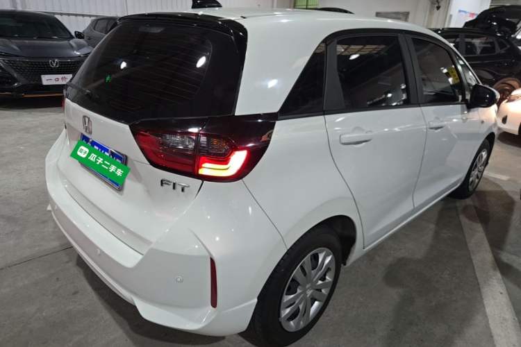 Used Honda Fit 2021 1.5L CVT Trendy Run Pro Edition Rear Right 45 Deg