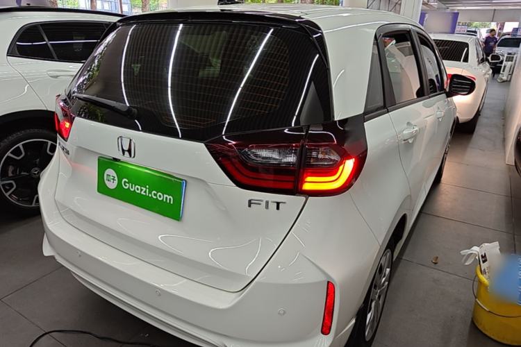 Used Honda Fit 2021 1.5L CVT Trend Edition Rear Right 45 Deg