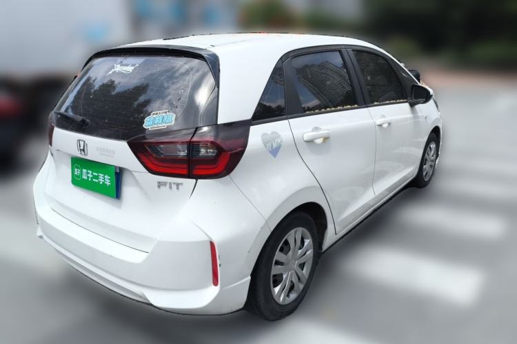 Used Honda Fit 2021 1.5L CVT Trend Edition Rear Right 45 Deg